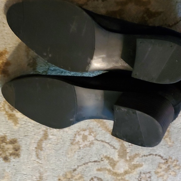 Nordstrom BOS&Co Portugal Chelsea black suede waterproof pull on Booties size 9 - Picture 7 of 16